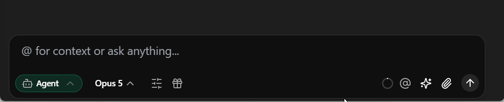 Clicking the sparkle button to attach matching references to a prompt